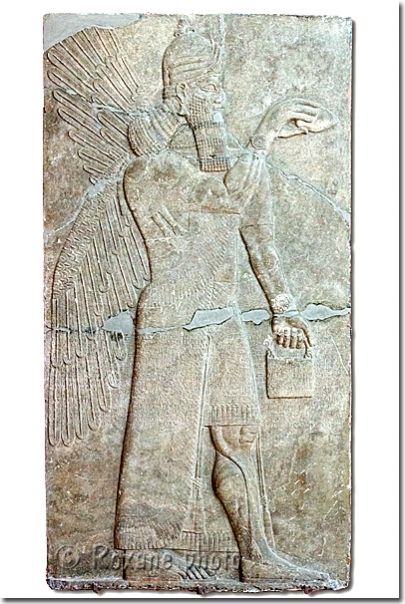 Génie assyrian de Nimrud - Assyrian genie from Nimrud - Musée archeologique - Gülhane - Fatih - Istanbul