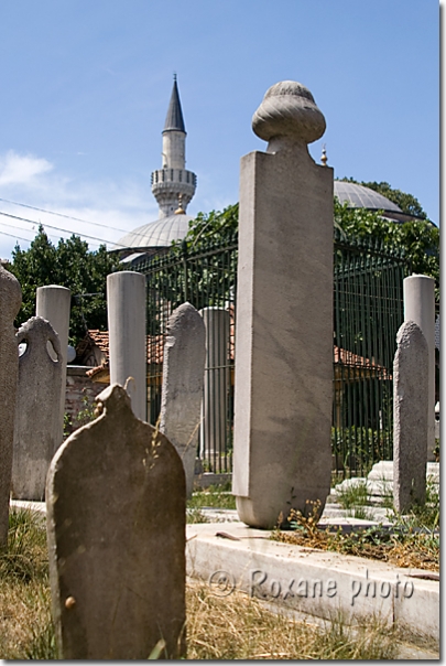Cimetière ottoman du complexe de Roxalane - Cemetery in Roxelana complex - Mezarlik - Haseki Sultan külliyesi - Haseki - Fatih - Istanbul