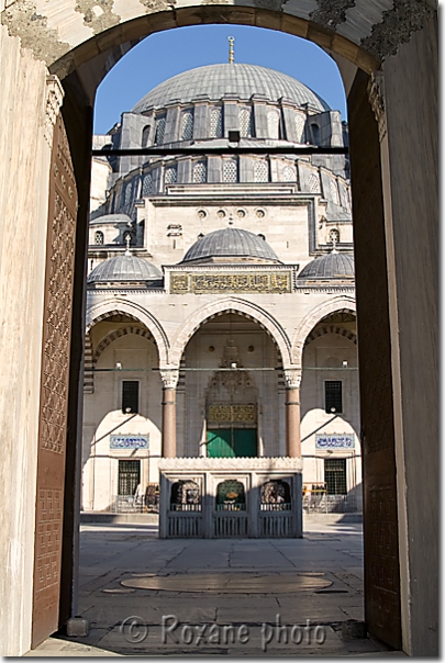 Mosquée de Soliman le Magnifique - Mosque of Suleyman the Magnificent - Süleymaniye camii - Süleymaniye - Fatih - Istanbul