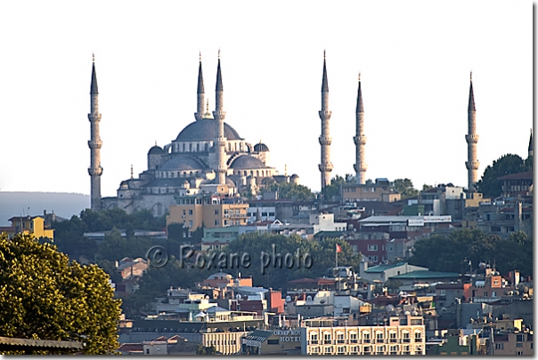 Mosquée bleue ou mosquée du sultan Ahmet - Blue mosque or Sultan Ahmet's mosque - Sultan Ahmet camii - Sultanahmet - Fatih