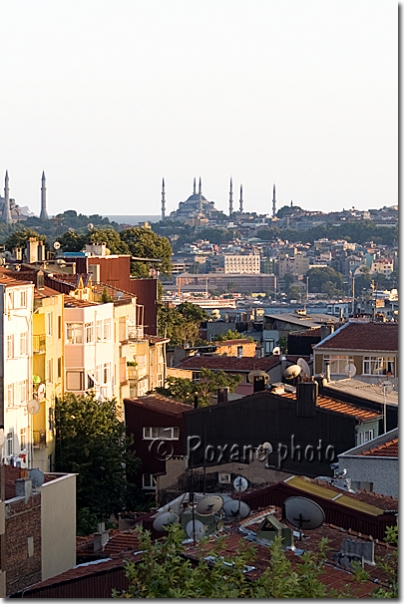 Vue de Cukurcuma - Cukurcuma landscape - Çukurcuma manzarasi - Cukurcuma - Beyoglu - Istanbul