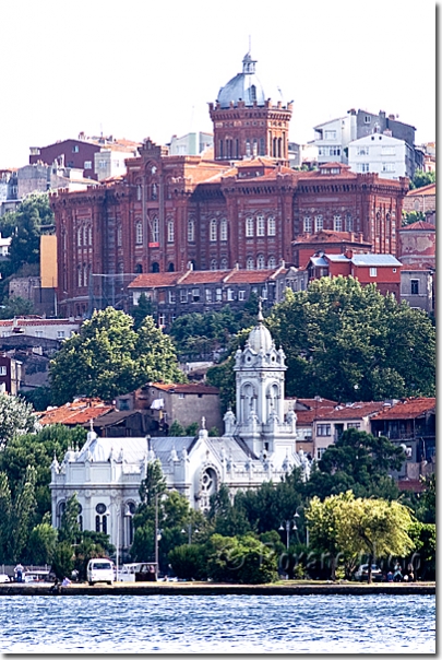 Ecole grecque et église Saint Stéphane des Bulgares - Greek School and St. Stephen of the Bulgars church - Fener Rum lisesi ve Aya Istefanos Bulgar kilisesi - Fener - Fatih - Istanbul