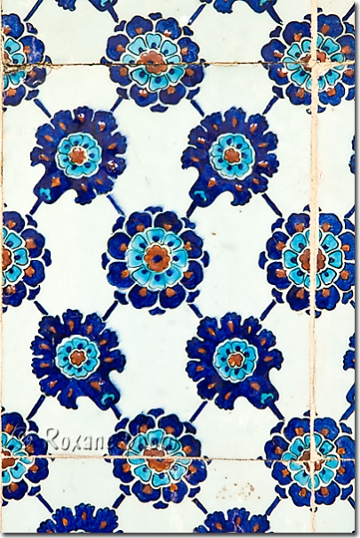 Céramique d'Iznik - Iznik ceramic - Iznik seramiki - Tahtakale - Fatih Istanbul