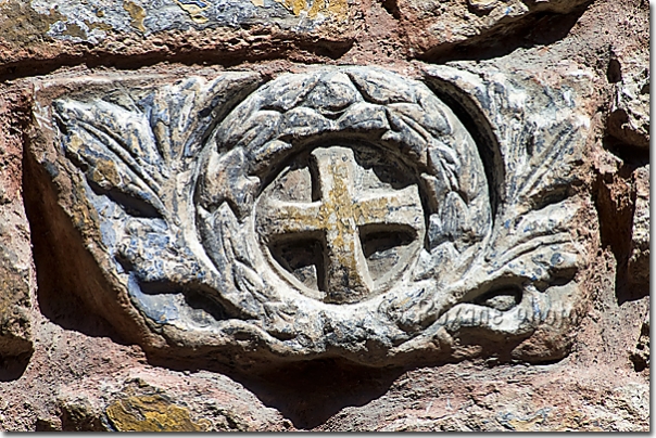 Croix - Eglise Sainte Hélène et Saint Constantin - Cross - Church of Saint Helena and Saint Constantine - Aya Konstantinos ve Aya Helen Rum Ortodoks kilisesi - Yedikule - Fatih - Istanbul