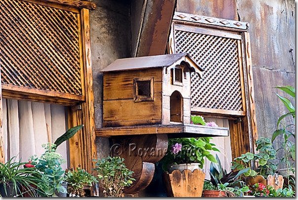 Nichoir en bois - Wooden birdhouse - Süleymaniye - Istanbul